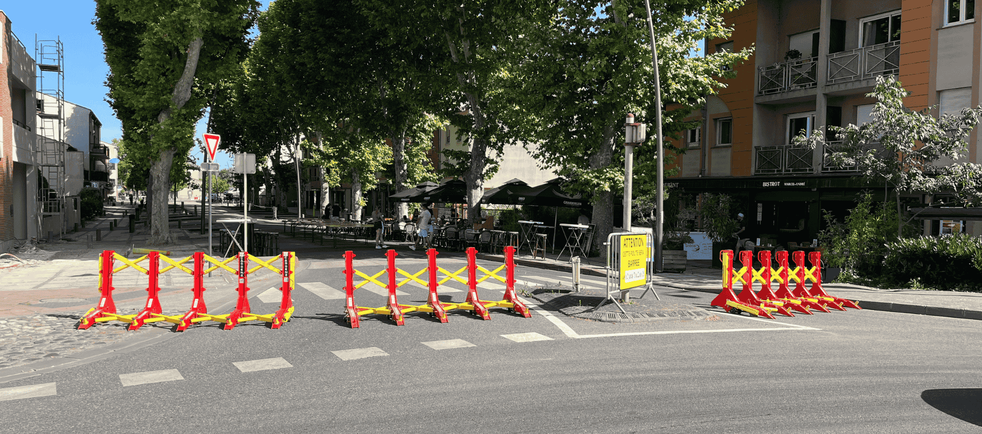 barrière anti véhicule bellier